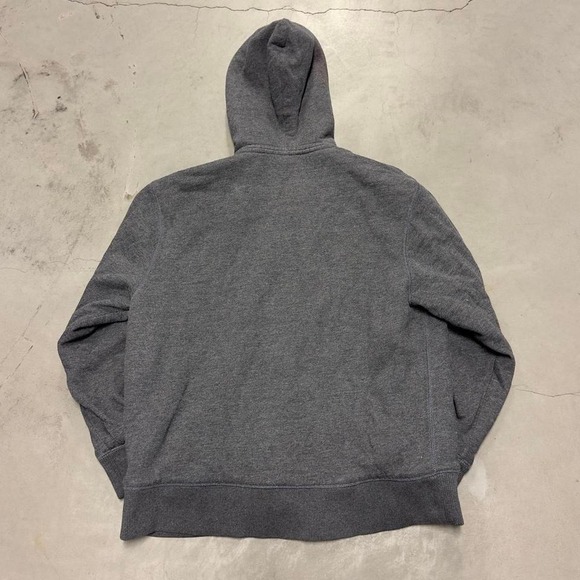 Vintage Y2K gray old navy Sherpa lined zip up hoodie - Picture 3 of 5
